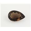 Image 1 : Smoky Topaz Loose Gemstone Pear Cut 26.88 ct