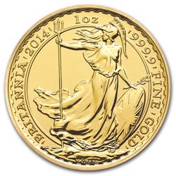 2014 1 oz Gold Britannia (Brilliant Uncirculated)