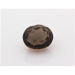 Smoky Topaz Loose Gemstone Oval Cut 26.80 ct