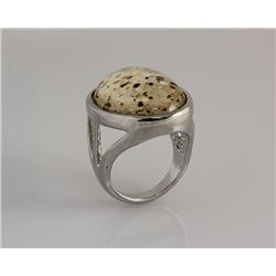 Retro Vintage Boro Semi Precious Mens Ring