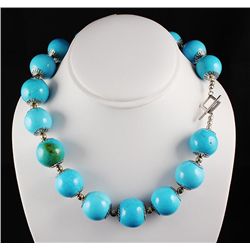 Big Bold Statement Turquoise Necklace