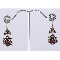 Natural Stone Antique Design Dangle Earring