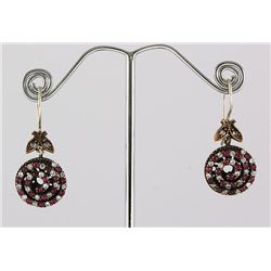 Natural Stone Antique Design Dangle Earring