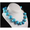 Image 1 : Big Bold Statement Turquoise Necklace