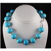 Image 2 : Big Bold Statement Turquoise Necklace