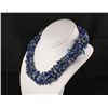 Image 2 : Woven Multi-Strand Natural Chip Beads Necklace