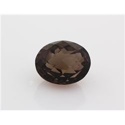 Smoky Topaz Loose Gemstone Oval Cut 36.34 ct