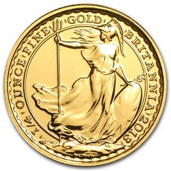 2013 1/4 oz Gold Britannia