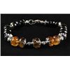 Image 4 : Beautiful Set of Natural Black Onyx and Citrine Necklac