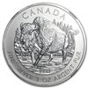 2013 1 oz Canadian Wildlife Series - Wood Bison MS-69 N