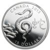 Image 1 : 2013 1 oz Silver Canadian $15 Lunar Snake PF-70 NGC 1st
