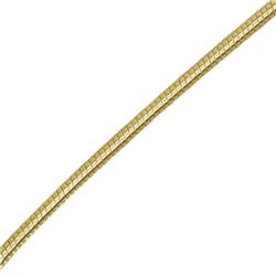 Classic Round Snake 14k Gold Necklace - 16 in.