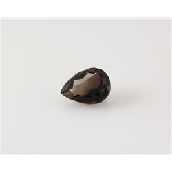 Smoky Topaz Loose Gemstone Pear Cut 25.20 ct