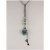 Image 2 : Heart & Key Charm Tasseling Phone Accessory