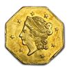 Image 1 : 1871 BG-912 Liberty Octagonal 50 Cent Gold MS-63