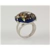 Image 1 : Retro Vintage Boro Semi Precious Mens Ring