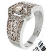 Image 1 : 14K White Gold 0.71ctw Diamond Ring