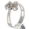 14K White Gold 0.09ctw Diamond Ring