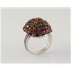 Vintage Design Gemstone Ring 12.21g Silver Turkish Jewe