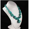Image 2 : Big Bold Statement Turquoise Necklace