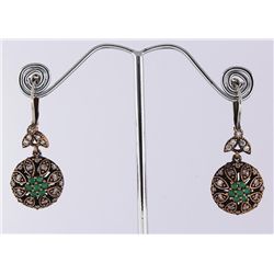 Natural Stone Antique Design Dangle Earring