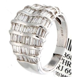 18K White Gold 2.50ctw Diamond Ring