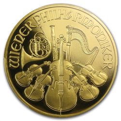 2014 Limited Edition 1 oz Proof Gold Austrian Philharmo