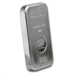 500 gram Geiger 'Security Line' Silver Bar .999 Fine