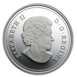 2013 1 oz Silver Canadian $20 - Maple Canopy (Autumn)