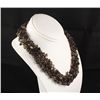 Image 2 : Woven Multi-Strand Natural Chip Beads Necklace