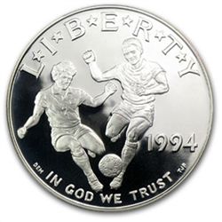 1994-S World Cup $1 Silver Commemorative - PR-70 DCAM P