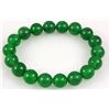 Image 2 : 115.36CTW ROUND JADE ELASTIC BRACELET