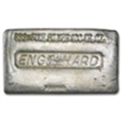 100 oz Engelhard Silver Bar (Poured) .999 Fine