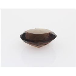 Smoky Topaz Loose Gemstone Oval Cut 24.05 ct