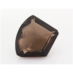 Smoky Topaz Loose Gemstone Oval Cut 65.00 ct