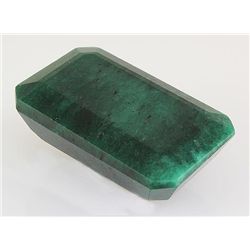 Emerald 121.76ctw Loose Gemstone 38x24x17mm EmeraldCut