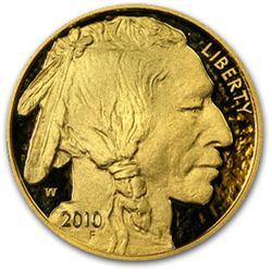 2010-W 1 oz Proof Gold Buffalo PR-70 PCGS (First Strike