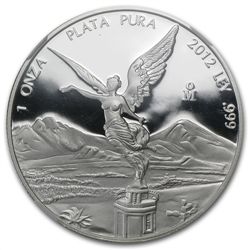 2012 1 oz Silver Mexican Libertad PF-69 UCAM NGC