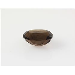 Smoky Topaz Loose Gemstone Oval Cut 17.11 ct