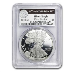 1 oz Proof Silver American Eagle PR-69 PCGS/NGC (Random