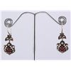 Image 1 : Natural Stone Antique Design Dangle Earring