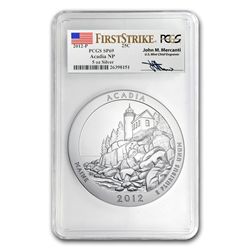 2012-P 5 oz Acadia SP-69 First Strike PCGS John Mercant