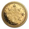 Image 1 : Isle of Man 1991 Gold 1/2 Sovereign (Shields) BU/Proof