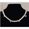 Image 1 : WHITE FRESHWATER PEARL 257.66CTW SEMI-ROUND NECKLACE