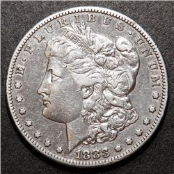 1883-S Morgan Silver Dollar US $1 Coin High Grade
