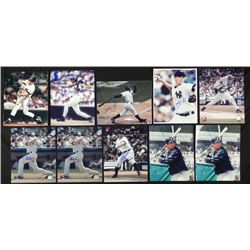 10) 1980s-2006 Yankees Signed Photos- Bubba Crosby