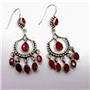 Image 1 : Sterling Silver .925 Vintage Dangle Earrings
