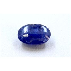 15 ct & up Cabuchon Tanzanite Oval Shaped Loose Stone (15.96)