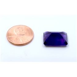 11 ct & up Emerald Cut Amethyst Loose Stone (11.18)