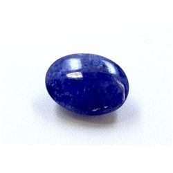 23 ct & up Cabuchon Tanzanite Oval Shaped Loose Stone (23.00)